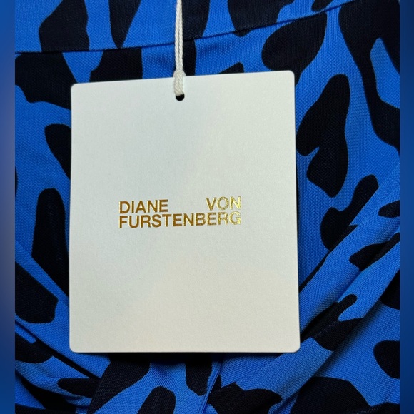 NWT Diane Von Furstenberg Garcel Leopard print midi skirt. Size Large - Picture 7 of 10